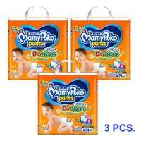 Mamy Poko Happy Pant มามี่โพโค แพ้นท์ แฮปปี้ เดย์แอนด์ไนท์ ไซส์ M74 (3 ห่อ) รวม 222ชิ้น