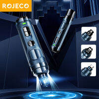 ROJECO กรรไกรตัดเล็บหมาอิเล็กทรอนิกส์ N30สำหรับสุนัขเครื่องบดเล็บแบบชาร์จไฟได้คลิปหนีบขนสัตว์อย่างดีสำหรับตัดอุ้งมือแมวกรูมมิ่ง