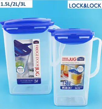 LOCK & LOCK Aqua Fridge Door Water Jug with Handle BPA Free