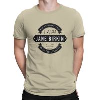 Men T-Shirts The Unforgettable - A Living Legend (Nt) Cotton Tee Shirt Short Sleeve British Artist Jane Birkin T Shirts