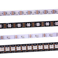 1m5m WS2812B Smart led pixel strip,BlackWhite PCB, ledsm WS2812 IC;WS2812BM pixels,IP30IP65IP67 DC5V