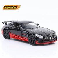 【NEW】 MBJ Amll Diecast 1:32สีดำรถจำลอง AMG GTR รุ่นรถโลหะ Sprots รถยานพาหนะรถยนต์ของเล่นสำหรับของขวัญเด็กสำหรับเด็ก