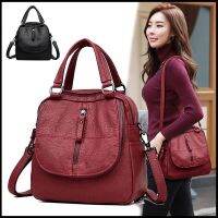 DD Store Single Bag Soft Leather Women Bag Multifunctional Backpack