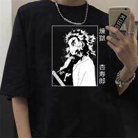 Jojo Bizarre Adventure Demon Slayer Jujutsu Kaisen Tokyo Revengers Tees Men Vintage