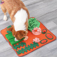 OT Pet Snuffle Mat Training Sniff Pad เครื่องจ่ายอาหารปริศนาของเล่นอุปกรณ์สำหรับสัตว์เลี้ยงเพื่อบรรเทาความเครียดความวิตกกังวล