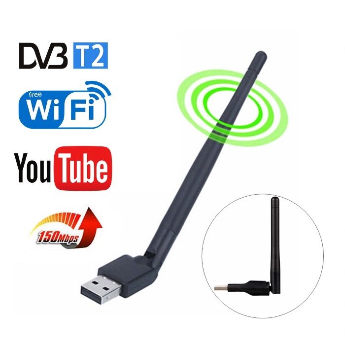 150mbps] DVB T2 Wifi Adapter Wifi Dongle Receiver for TV Box PC Laptop | Lazada