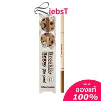 Charmiss Brookie Brow Slim pencil ดินสอเขียนคิ้วติดทน กันน้ำ เขียนง่าย ให้ลุคธรรมชาติ