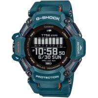 ญี่ปุ่น CASIO นาฬิกาสาย G-SQUAD แนวสปอร์ต GBD-H2000-2JR G-SHOCK นาฬิกาข้อมือผู้ชายสีฟ้าเขียว GBDH20002JR GBD H2000 2JR Abies5Star