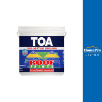 HomePro สีทาหลังคา ROOF PAINT #R191 สีแดงโอลิมปัส 1 แกลลอน แบรนด์ TOA