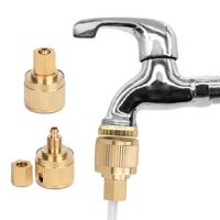 Brass Connector Pressure Washer Coupler Quick-Connect Socket Fitting Garden Water Hose Pipe Connector G1/4 DN8 Couplers