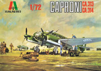 พลาสติก โมเดล ประกอบ italeri  สเกล1/72 Caproni Ca. 313/314 Vintage Special Anniversary Edition