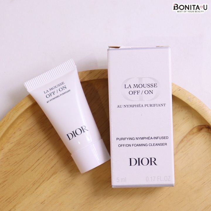 Dior LA Mousse OFF/ON Foaming Cleanser 5 ml. โฟมล้างหน้า