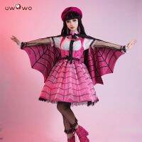 UWOWO-Cosplay Feminino De Monstro Alto, Traje Draculaura Rosa, Vampiree, Fantasias De Abinho,Pré-A