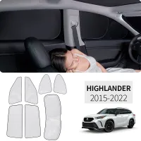 สำหรับ Toyota Highlander รถ Sunshade ร่มรถ Sun Shade Protector Parasol ฤดูร้อน Sun ภายในกระจกป้องกัน Accessorie