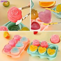 【Ready Stock】 ▪❄┇ C14 3D Rose Flower Silicone Ice Cube Molder Tray DIY Ice Jelly Mold