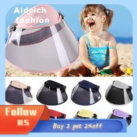 ALDRICH FASHION กลางแจ้ง ฤดูร้อน ปีกกว้าง อุปกรณ์ชายหาด พับเก็บได้ ป้องกันรังสียูวี หมวกกันแดด หมวกว่างเปล่า หมวกบังแดด