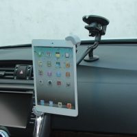 【Cloth the whole world】ที่วางแท็บเล็ตในรถยนต์สำหรับ Ipad Pro 10.5 Macbook Stand Universal Car Cup Tablet Mount Holder Stand Bracket สำหรับ Samsung Kindle