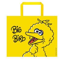 SST3 กระเป๋ากระสอบสาน PP Sesame Street Big Bird PP Woven Bag 50Wx40Hx15S cm