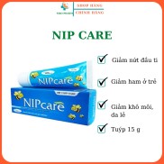 Gel bôi NIPCARE hỗ trợ giúp hết nứt đầu ti ở mẹ và hăm tã ở trẻ