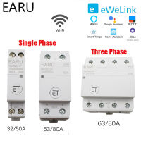 Smart WiFi Circuit Breaker Time Timer Relay Switch Smart Home House Voice Remote Control by eWelink App for Alexa Google Home