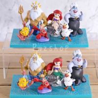 โมเดล ฟิกเกอร์ Disney Ariel The Little Mermaid Figures Set 6 ตัว ดิสนีย์ Disney Princess 01