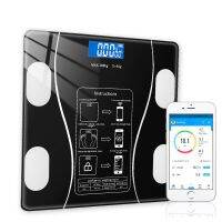 Bathroom Scale เครื่องชั่งน้ำหนักคน เครื่องชั่งน้ำหนักดิจิตอล อัจฉริยะ หน้าจอLCD 180 กก วัดไขมัน Bluetooth ตาชั่งดิจิดอล สามารถชาร์จโดย USB Digital Bathroom Scale หน้าจอแสดงผลชัดเจน พร้อมส่ง