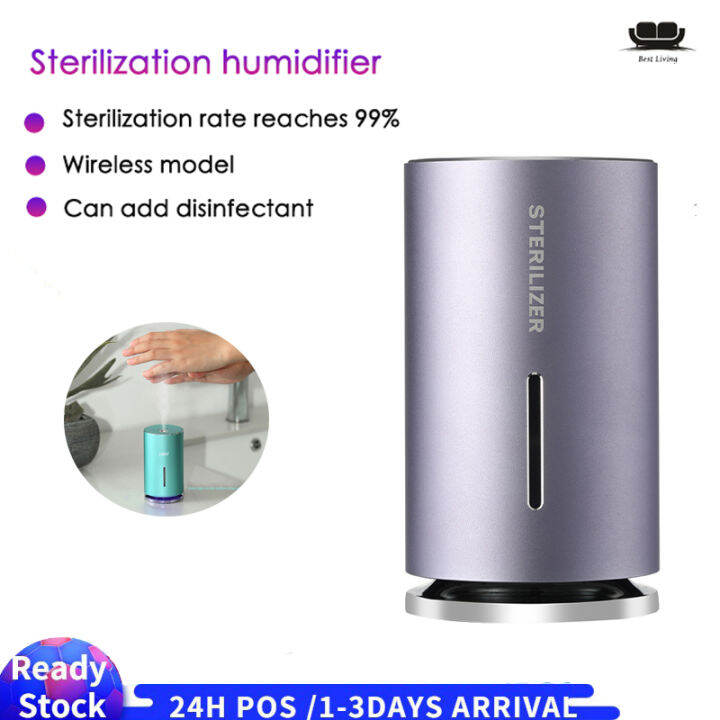 【Malaysia Ready Stock】Sterilization Humidifier Wireless 150ML Smart