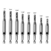 HSS Self Centering Hinge Drill Bit Woodworking Hole Puncher Wood Reaming Tool Door Window Cabinet Countersink Drill Bits