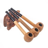 【CC】☊✵✸  Wood Pipe with Removable and Washable Filter Tobacco Accessories