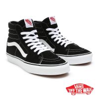 [ลิขสิทธิ์แท้] Vans Sk8 Hi (Classic) Black/White รองเท้า แวนส์ หุ้มข้อ ได้ทั้งชายหญิง