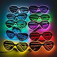 Shaped Sunglass Glasses Up Flashing Wedding Birthday Decoration Supplie