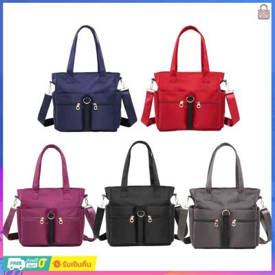 【Fast Delivery】Ladies Handbags Fashion Underarm Bag Simple Casual Elegant Multi-Pockets Multi-function Large Capacity for Middle-aged Mother