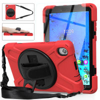 [Gobuy999] Casing Tablet สายคล้องมือกรอบที่ยึดขาตั้งแบบหมุนได้สำหรับ [Lenovo M8 M9 8นิ้ว Gen4 K9 M10 K10 10.1 10.3แผ่น10.6 Pro 11.2แผ่น2022 11 Plus แท็บ11.5 P11 2019 2021 HD 2020] เคสห่อหุ้มกันกระแทก