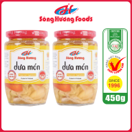 2 Hũ Dưa Món Sông Hương Foods Hũ 450g - Ăn kèm cơm , bún , phở , mì tôm thumbnail
