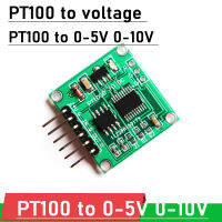 PC100แรงดันความร้อนความต้านทาน DC 0-5V 0-10V สัญญาณ Linear Conversion โมดูลเครื่องส่งสัญญาณสำหรับ Remote Data Acquisition