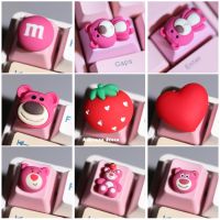 Cartoon anime cute PBT beautiful girl pink OEM Profile personalized custom PBT mechanical keyboard keycap