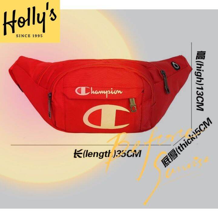 READY STOCK COD Kor Champion bag Unisex Fashion Multipurpose Shoulder