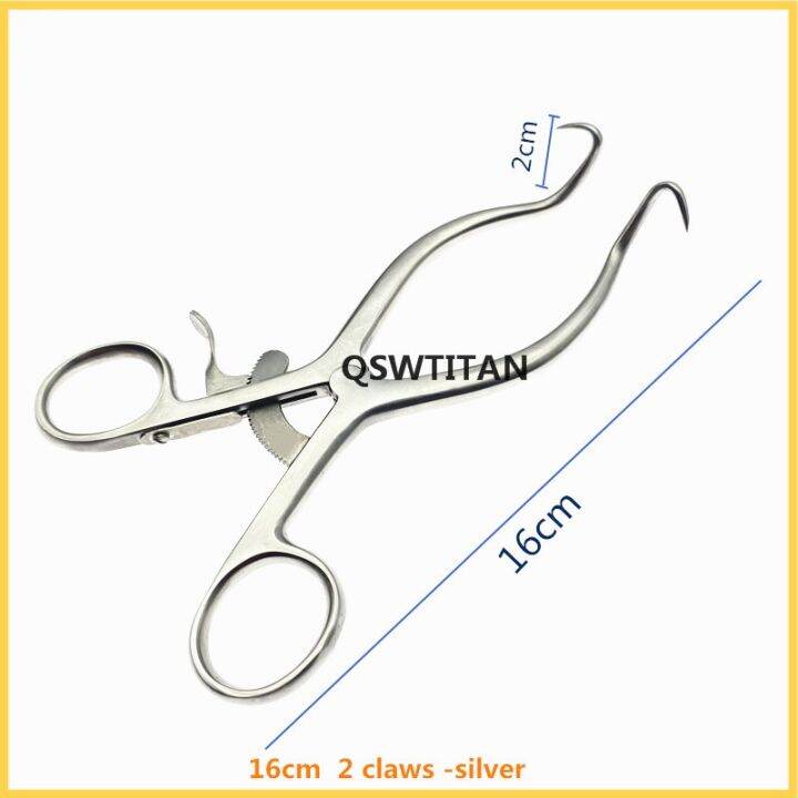 Hetun Weitlaner Retractor 2 claws Stainless Steel Self-Retaining ...