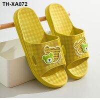 2023 new summer sandals and slippers for home use indoor leisure non-slip wear-resistant cartoon hollow breathable dormitory womens models