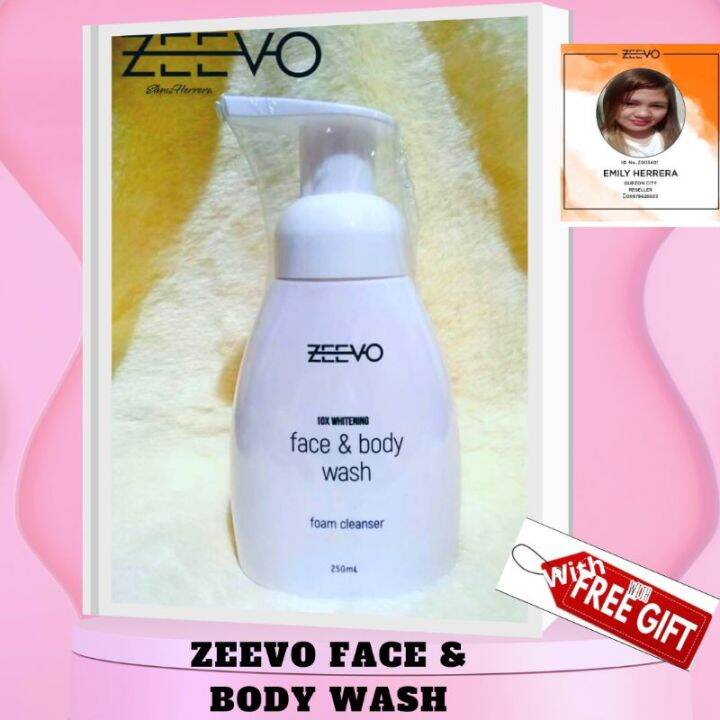 ZEEVO 10x Whitening Kojic Face & Body Wash (AUTHENTIC) Lazada PH