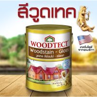 HOT** สีย้อมไม้ สีย้อมไม้วูดเทค สีย้อมไม้ Woodtech ชนิดเงา ขนาดแกลลอน ส่งด่วน อุปกรณ์ ทาสี บ้าน แปรง ทาสี ลายไม้ อุปกรณ์ ทาสี ห้อง เครื่องมือ ทาสี