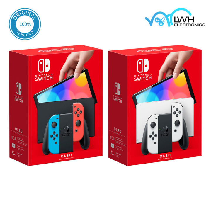 nintendo-switch-รุ่น-oled-คอนโซล64gb-นีออนแดงและนีออนสีฟ้า-ขาว-joy-con-ns-คอนโซล