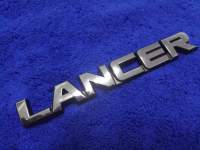 TJ.AUOT SHOP โลโก้ LANCER ขอบดำ 1ชิ้น 14×2cm