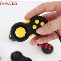 gsdhhrhshdd IVANES Handle Fidget Decompression Children Adults The Stress Figet Gag Controller Relaxing Tight Fingers Hands Anxiety Keychain Games Antistress Is Used To Relieve/Multicolor