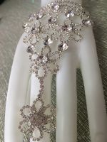 ▥□☇ Crystal Wedding Gloves Women Bridal Beaded Body Rhinestones Accessories