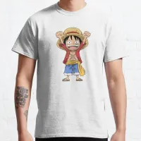 มังงะ T เสื้อลิง D Luffy REDX0798 T เสื้อ Streetwear แฟน Cool ตลกใหม่ O-Neck Harajuku Tees กราฟิกผู้ชาย