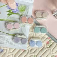 Lens Case Colored Contact Lens Easy Carry Pocket Portable Simple Mini storage box Eyes Travel Kit Container Box Case