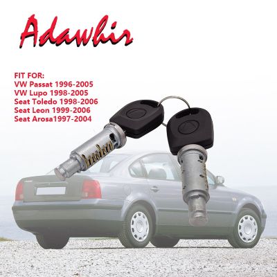 【YF】 Key Lock Cylinder for Volkswagen Passat LUPO SEAT Toledo Leon AROSA Door Repair Kit 3B0837167/168
