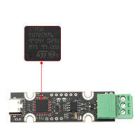 บอร์ด UCAN ขึ้นอยู่กับอะแดปเตอร์ที่รองรับยูเอสบีเป็นซีเอเอ็น STM32F072ที่มีเฟิร์มแวร์ CAnable / CandleLight / Klipper