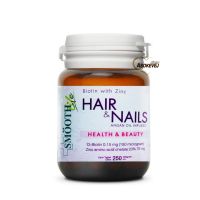 Smooth life biotin with zinc hair &amp; nail สมูท ไลฟ์ ไบโอติน ซิงค์ 90เม็ด